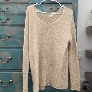 RVCA Gold Sequin Sweater